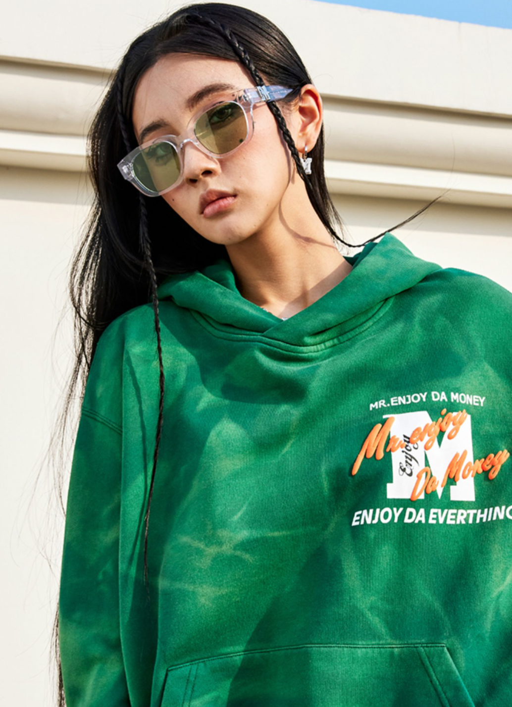 MEDM Tie Dye Logo Hoodie