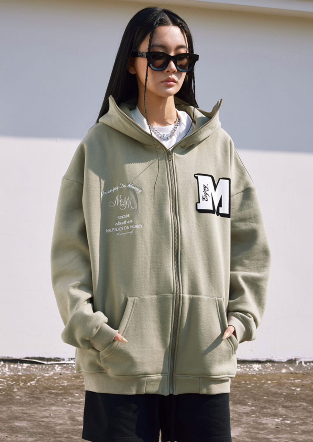 MEDM Ninja Zipper Hoodie