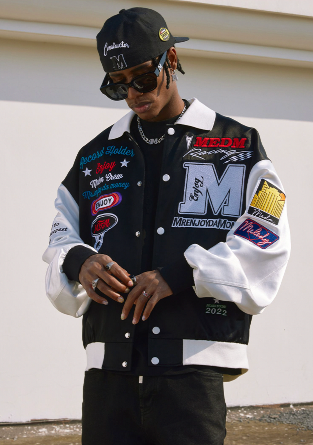 MEDM Lapel Motorcycle Jacket