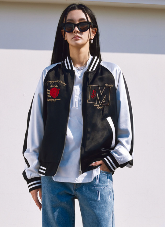 MEDM Reversible Baseball Jacket