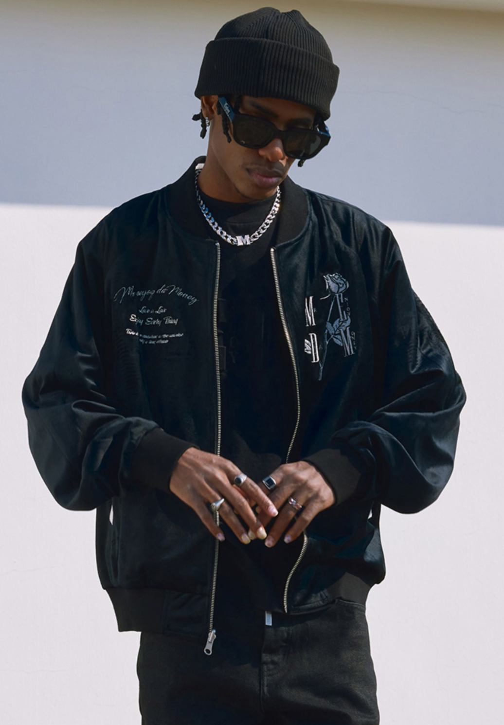 MEDM Reversible Baseball Jacket