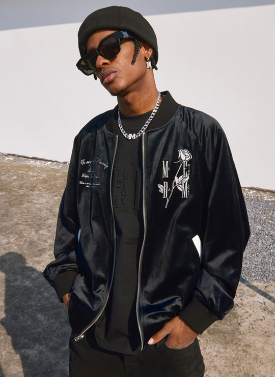 MEDM Reversible Baseball Jacket