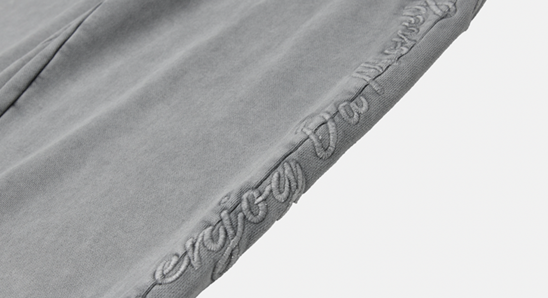 MEDM Washed Embroidered Sweatpants