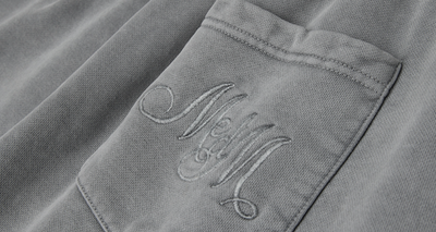 MEDM Washed Embroidered Sweatpants