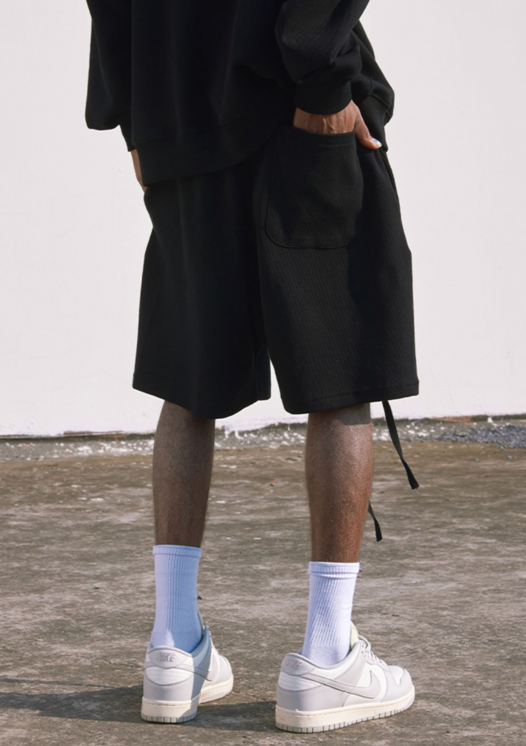 MEDM Waffle Casual Shorts