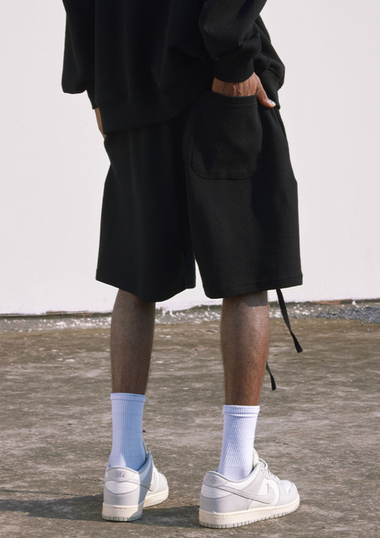 MEDM Waffle Casual Shorts
