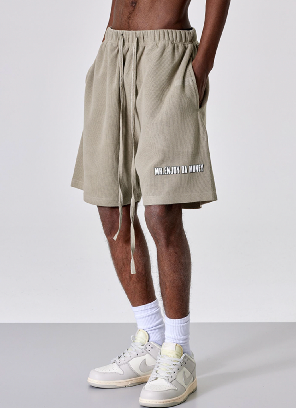 MEDM Waffle Casual Shorts