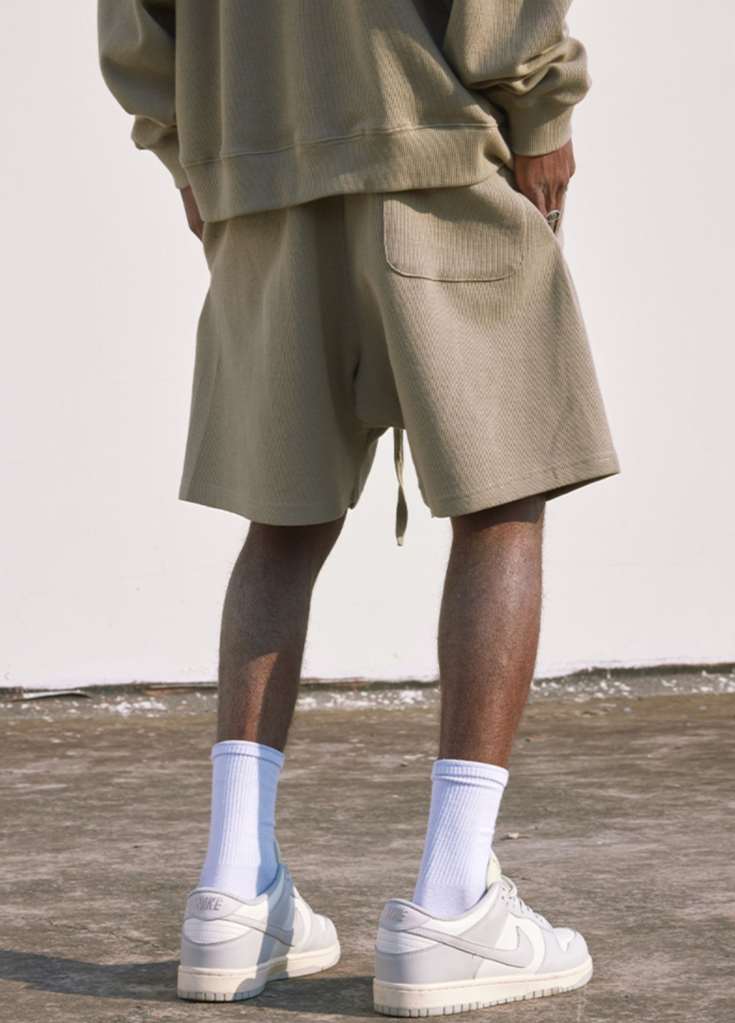 MEDM Waffle Casual Shorts