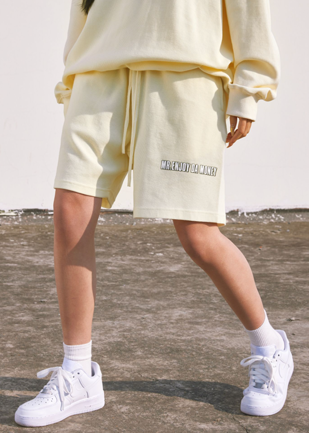 MEDM Waffle Casual Shorts