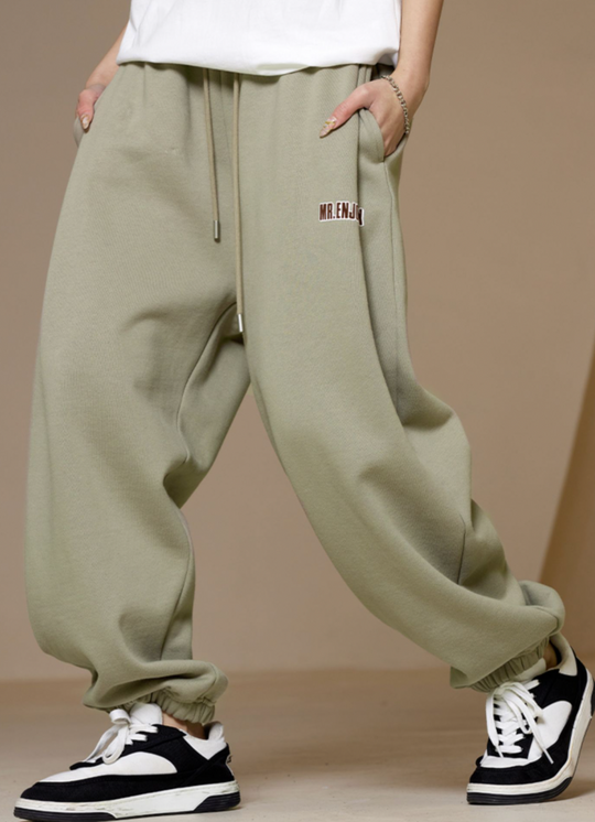 MEDM Loose Letter Printing Sweatpants