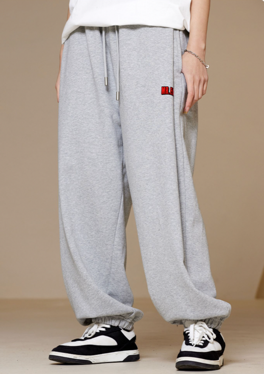 MEDM Loose Letter Printing Sweatpants