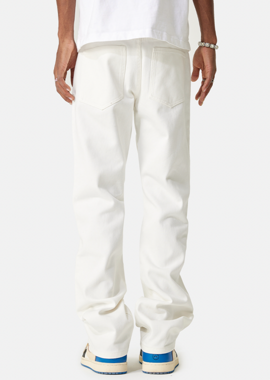 MEDM LOGO Embroidery Denim Pants