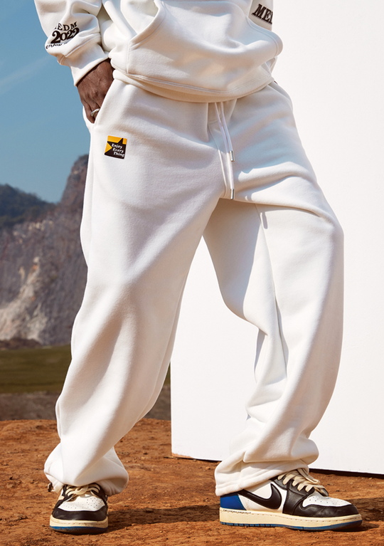 MEDM Embroidered Sweatpants