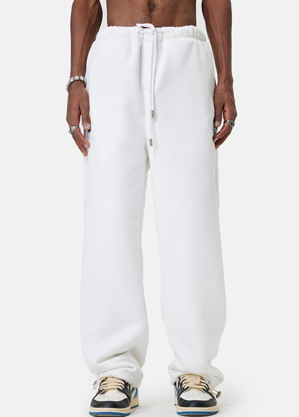 MEDM Embroidered Sweatpants