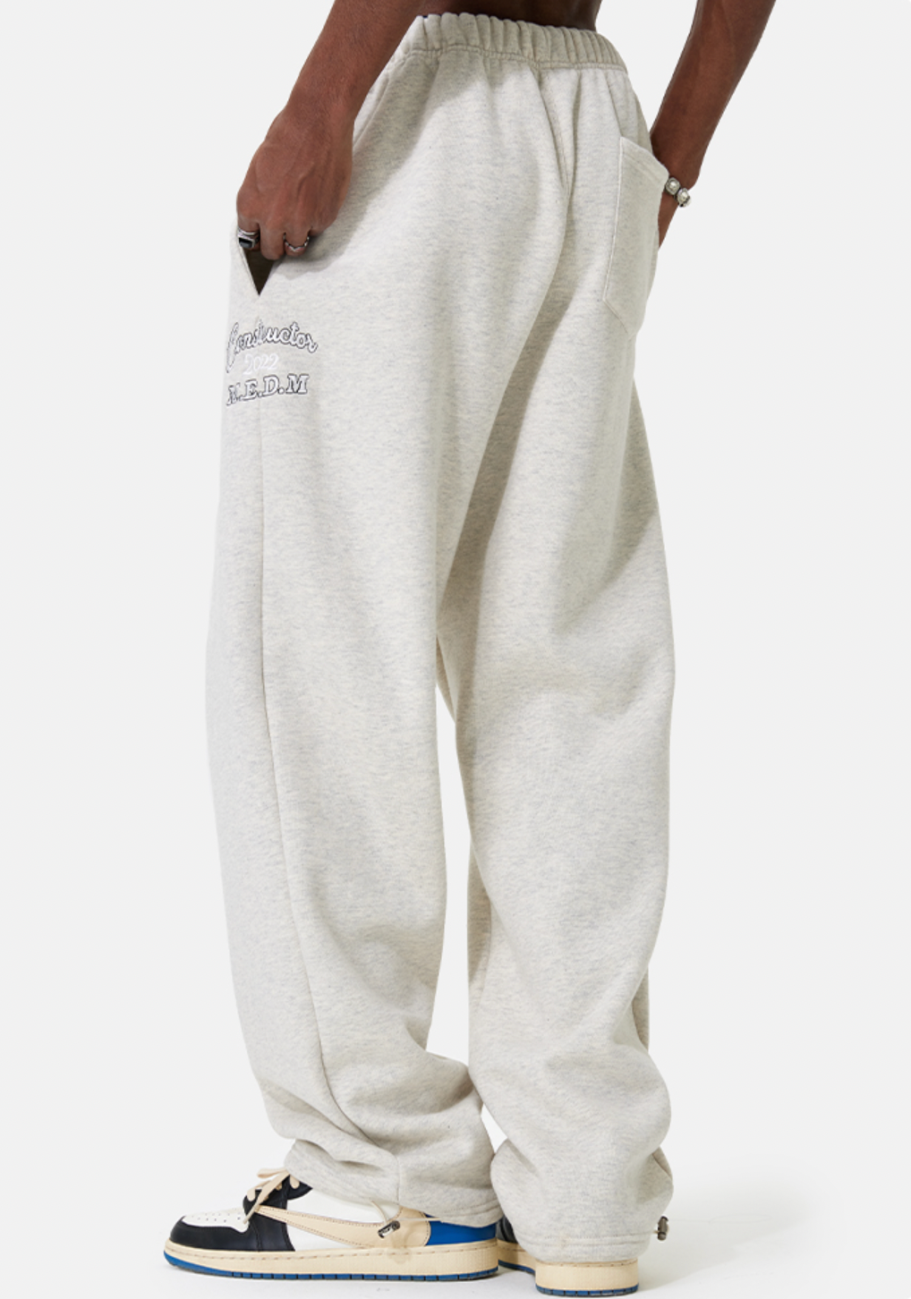 MEDM Embroidered Sweatpants