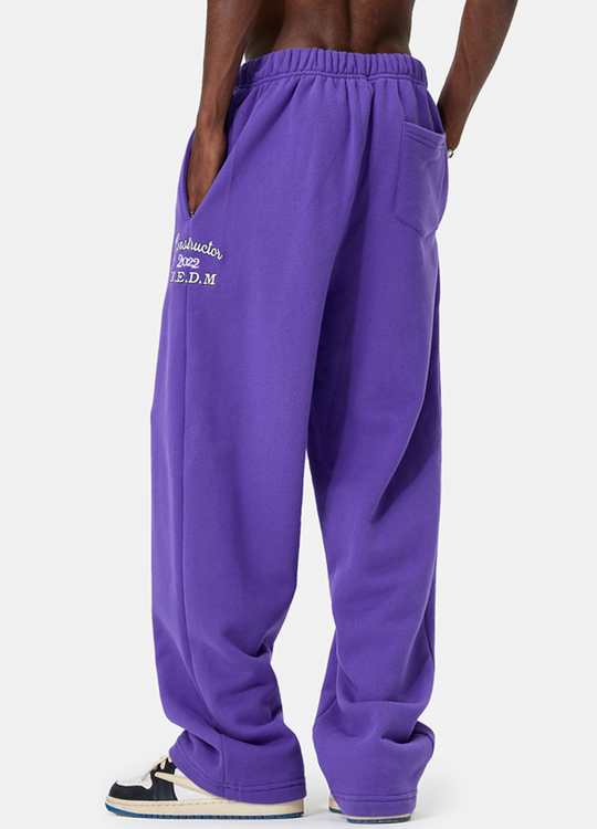 MEDM Embroidered Sweatpants