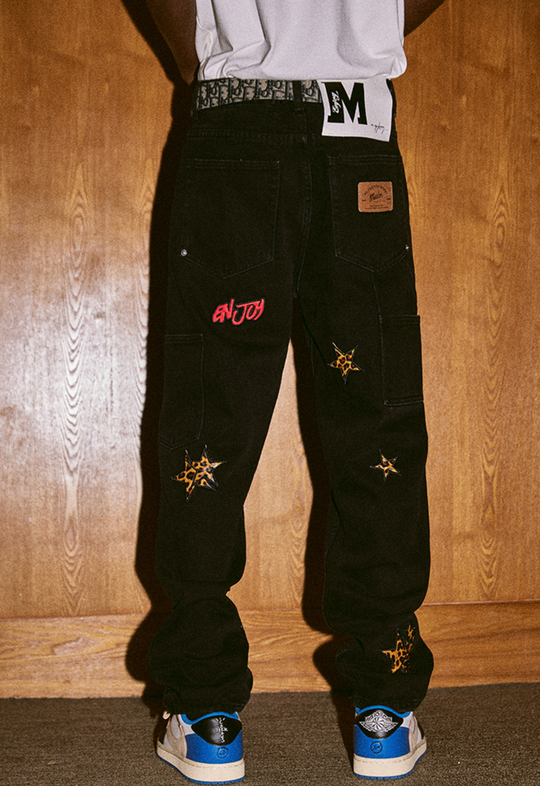 MEDM Star Denim Pants