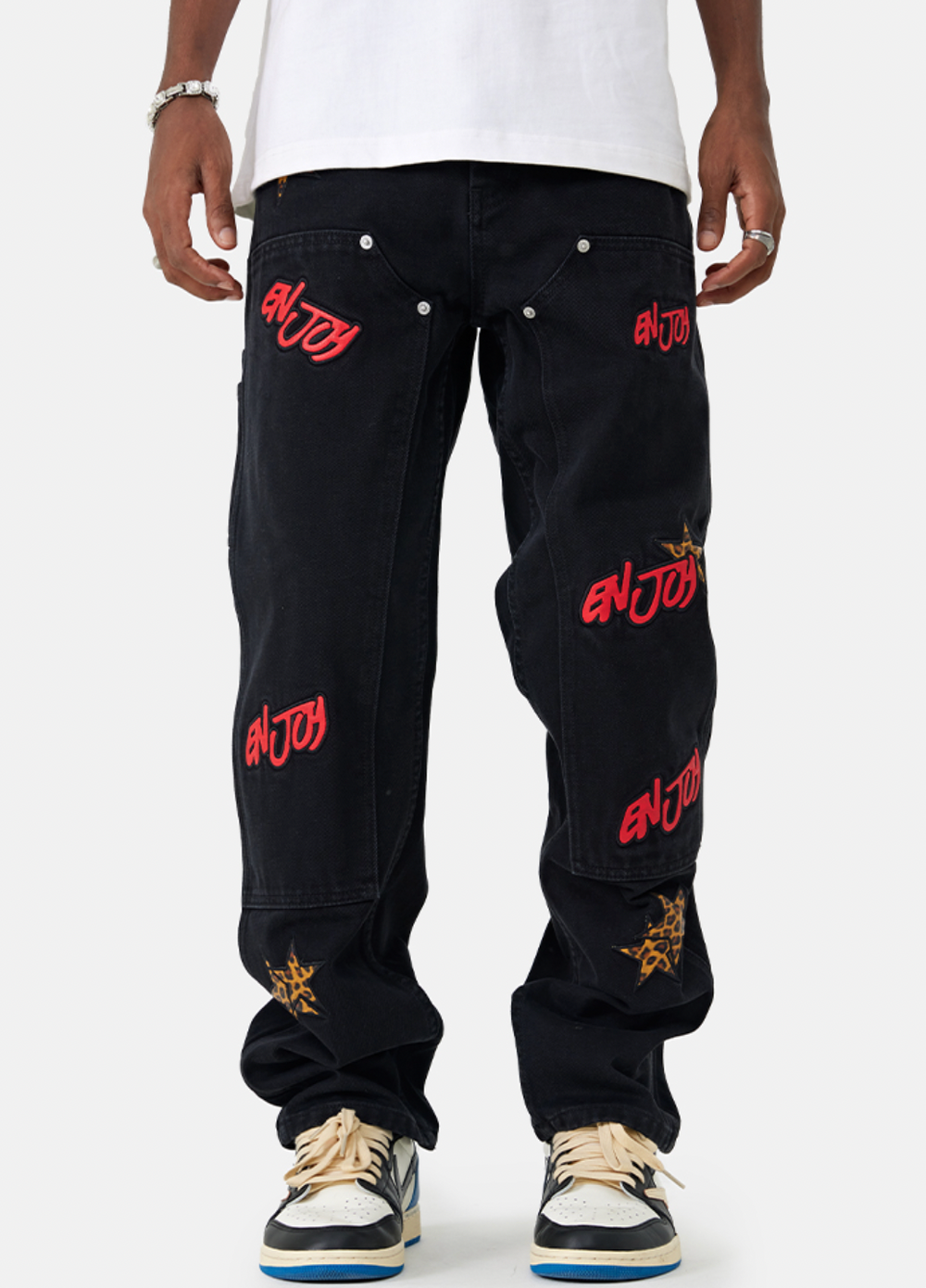 MEDM Star Denim Pants