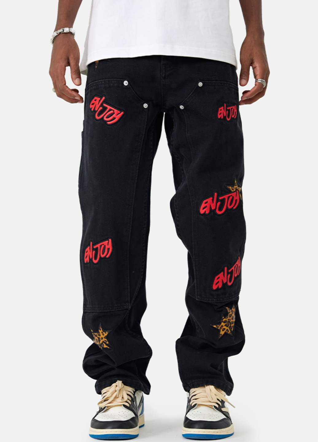 MEDM Star Denim Pants