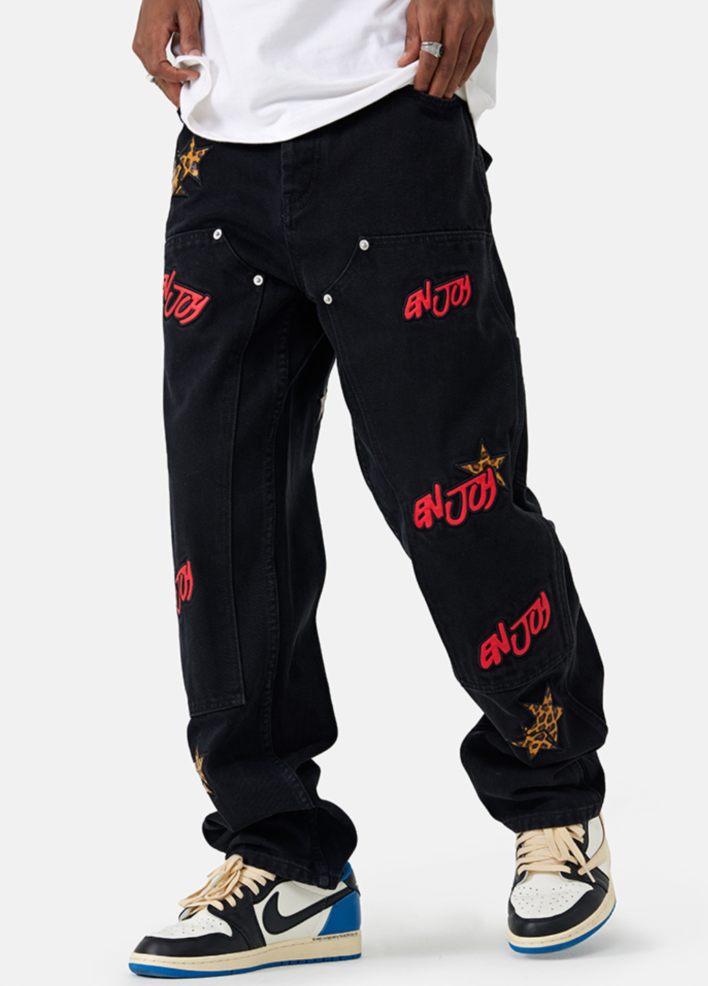 MEDM Star Denim Pants