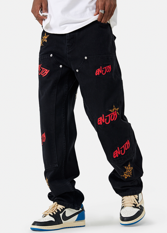 MEDM Star Denim Pants