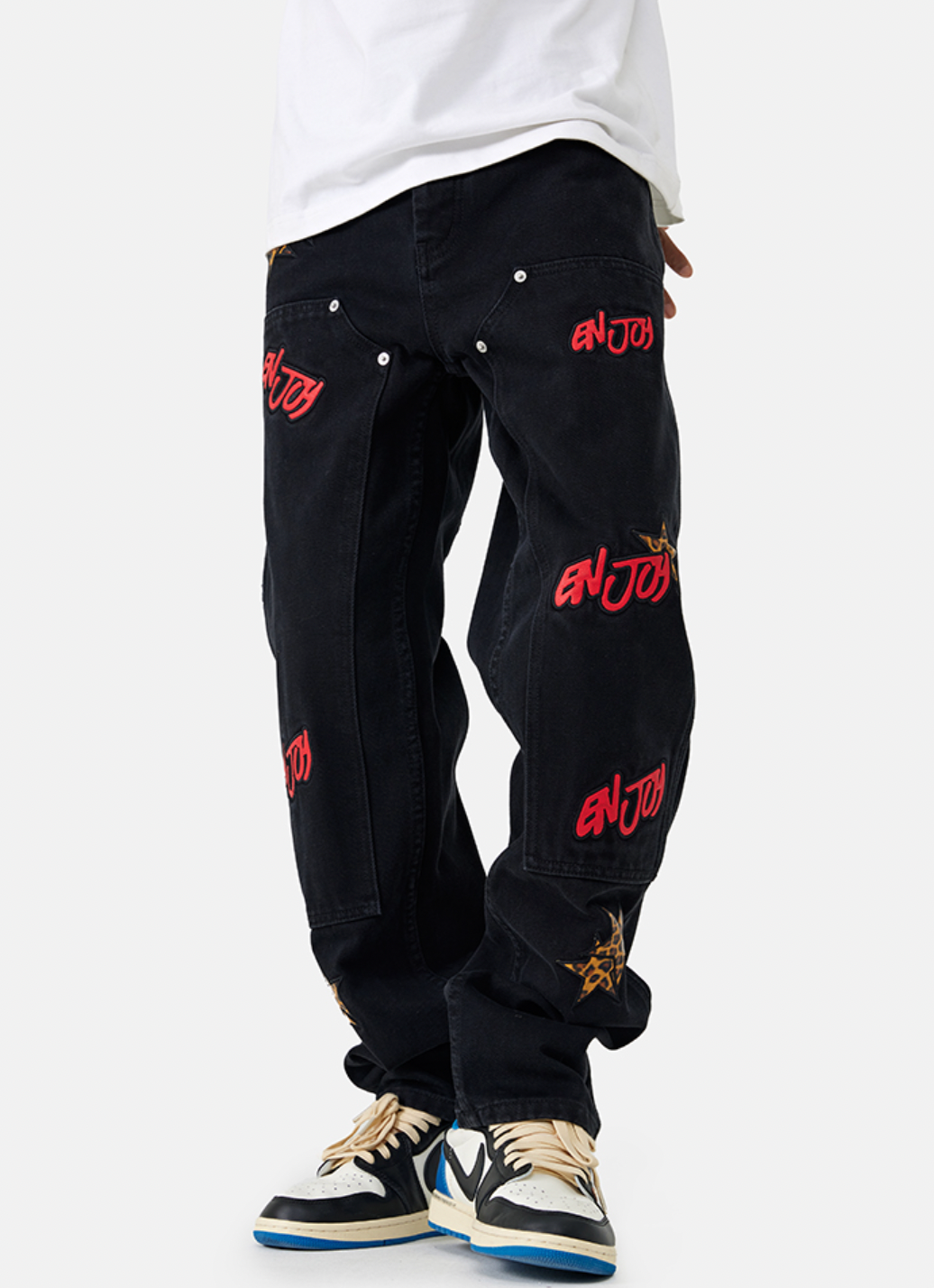 MEDM Star Denim Pants