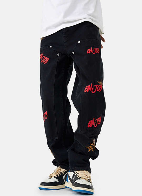 MEDM Star Denim Pants