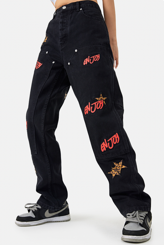 MEDM Star Denim Pants