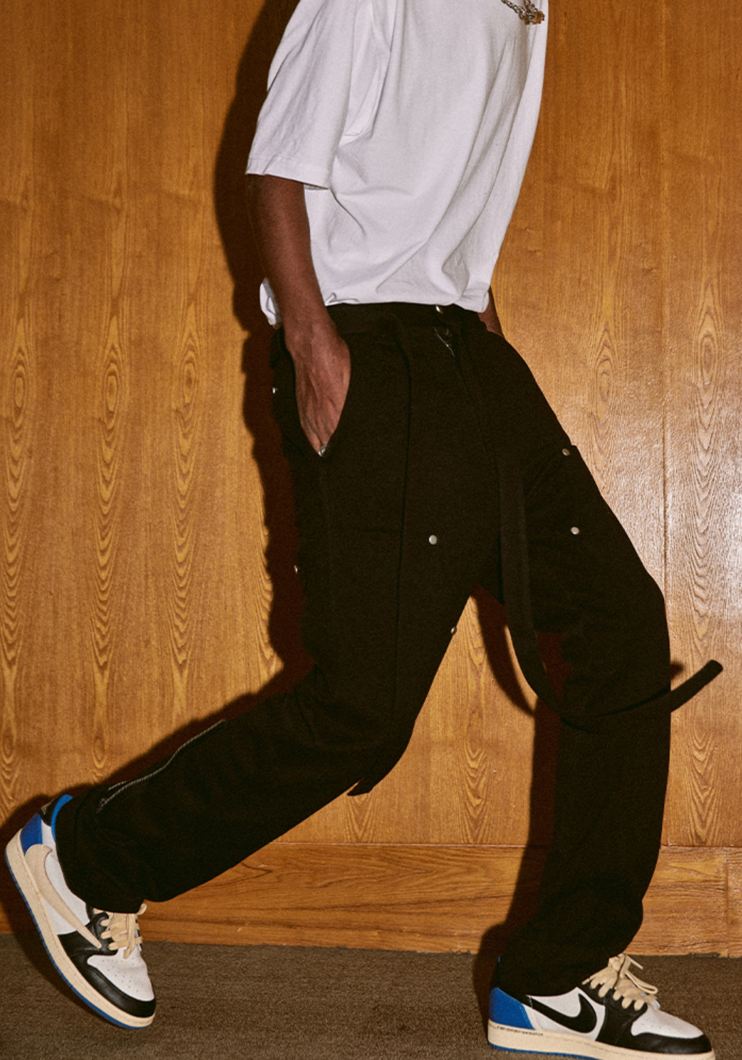 MEDM Zipper Design Work Pants