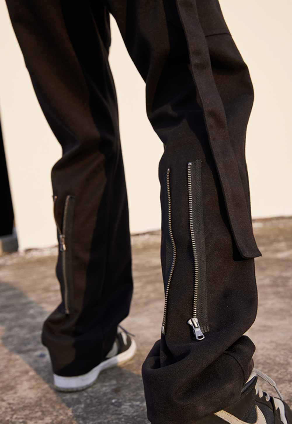 MEDM Zipper Design Work Pants