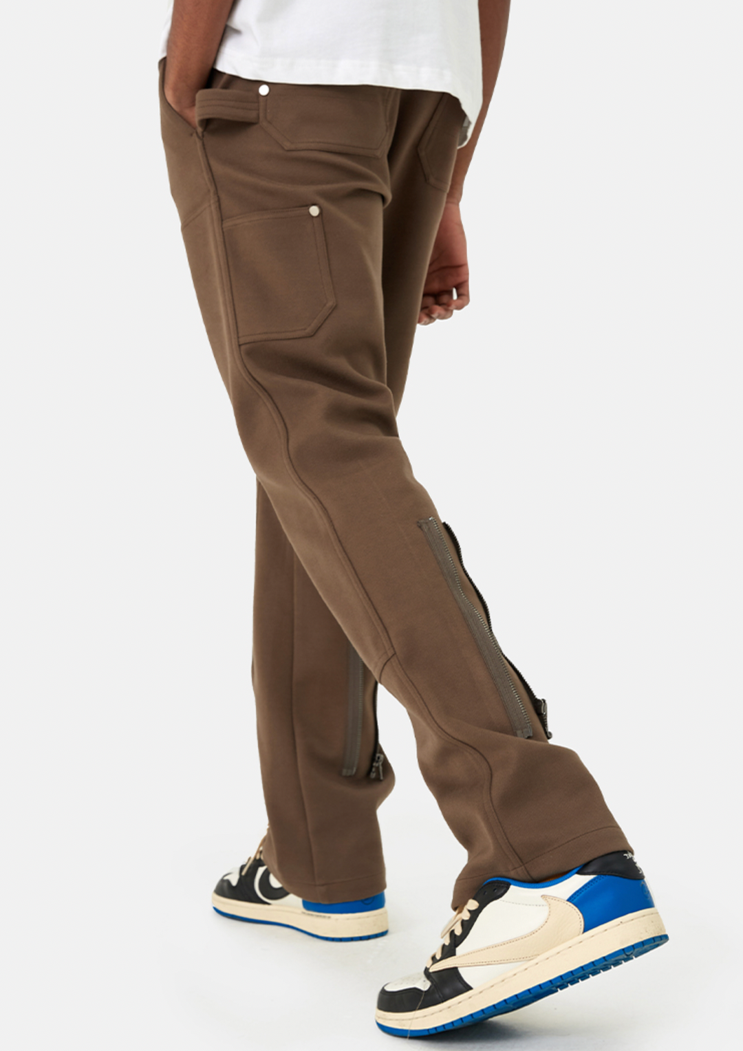 MEDM Zipper Design Work Pants