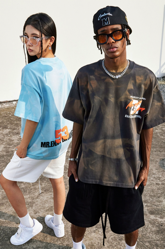 MEDM Tie Dye 3D Foam Tee