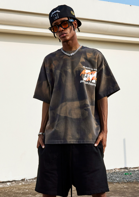 MEDM Tie Dye 3D Foam Tee