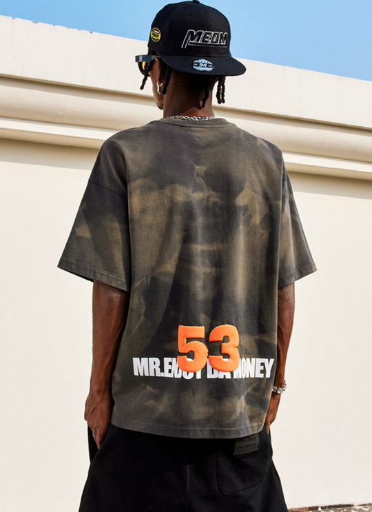 MEDM Tie Dye 3D Foam Tee