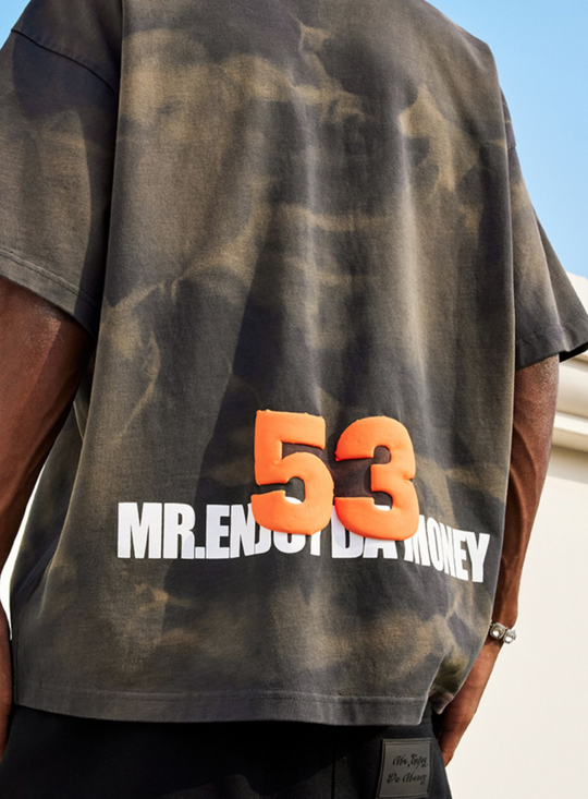 MEDM Tie Dye 3D Foam Tee