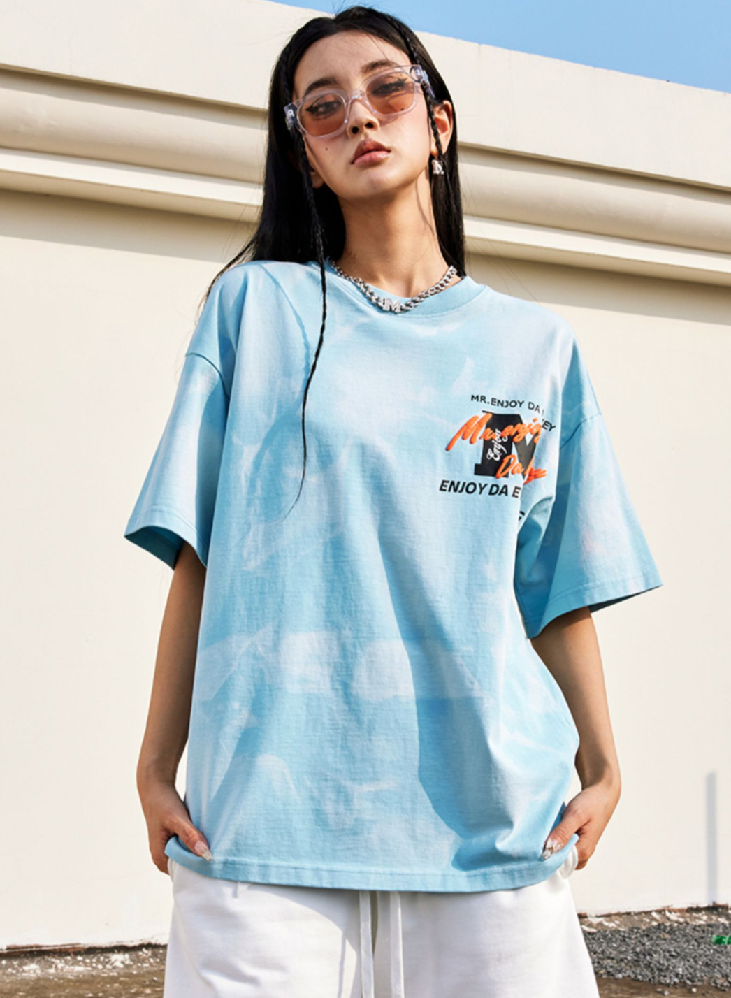 MEDM Tie Dye 3D Foam Tee