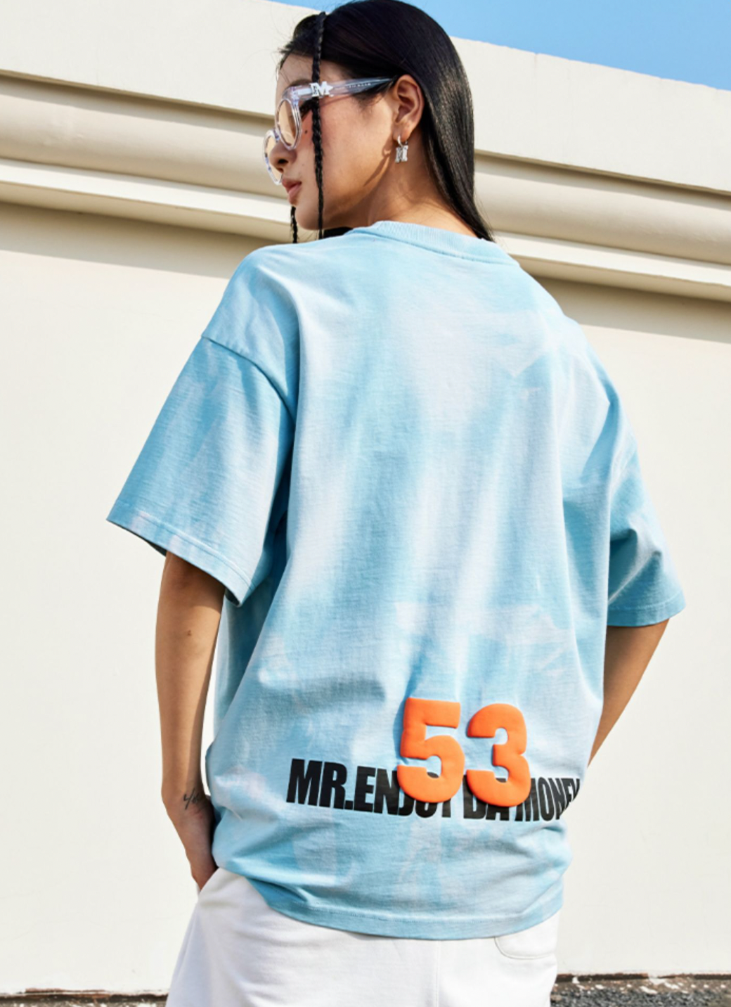 MEDM Tie Dye 3D Foam Tee