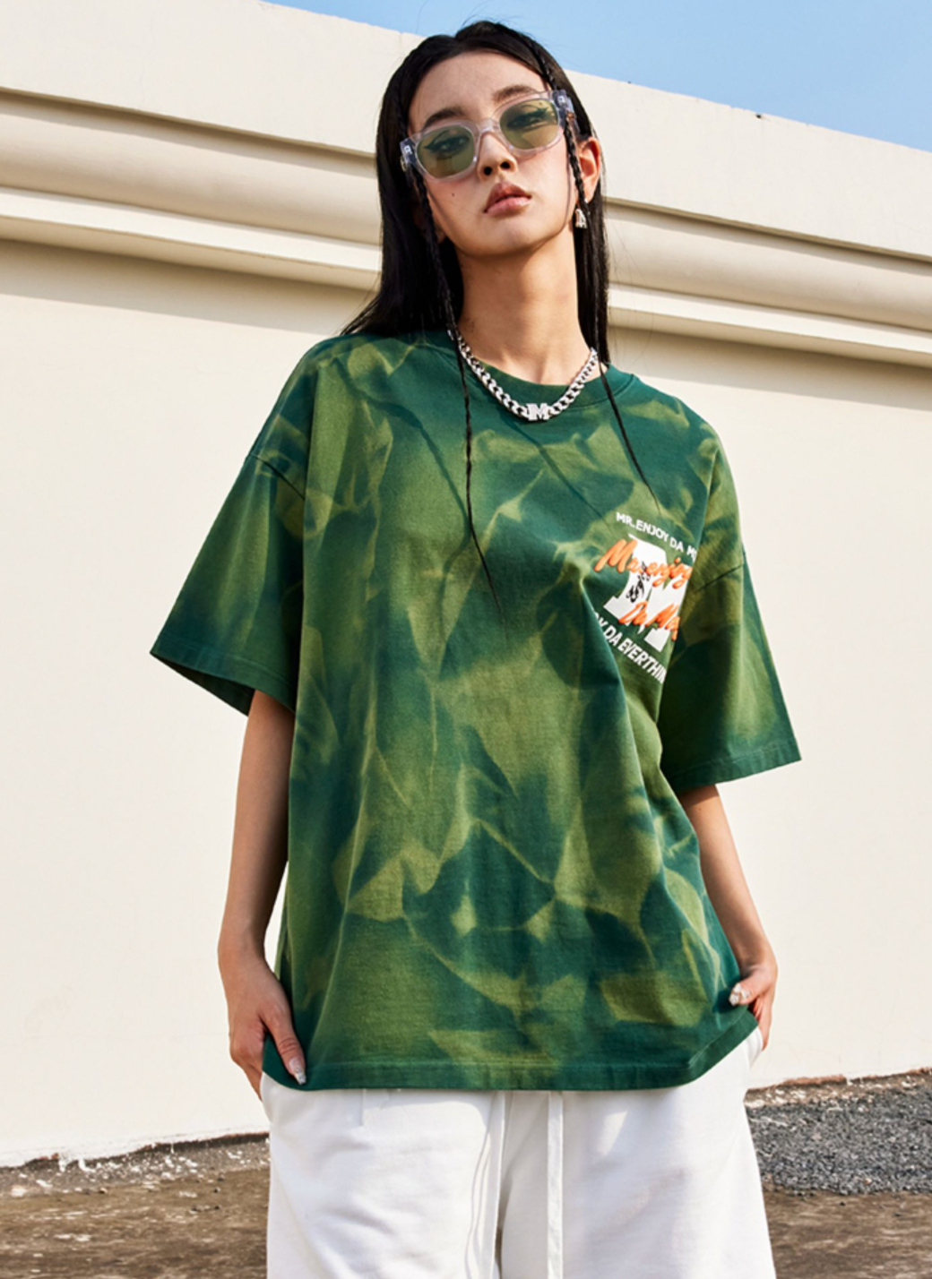 MEDM Tie Dye 3D Foam Tee