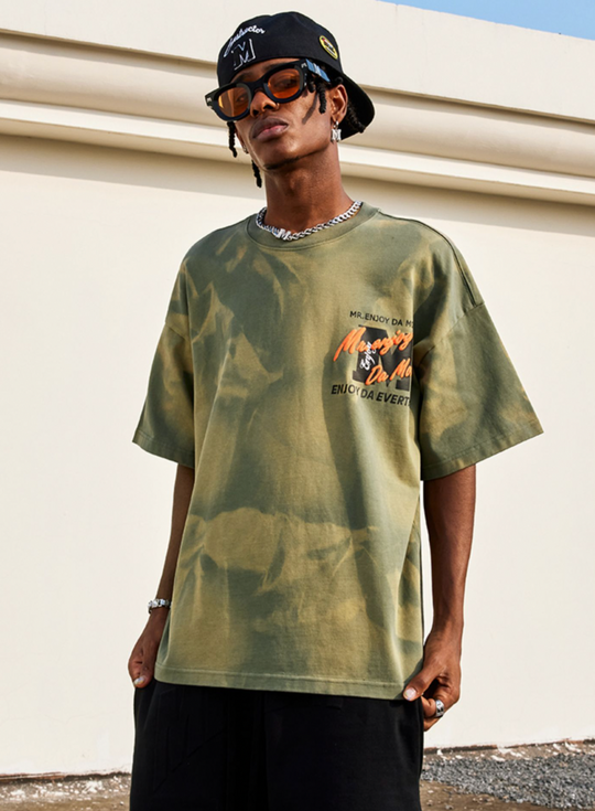 MEDM Tie Dye 3D Foam Tee