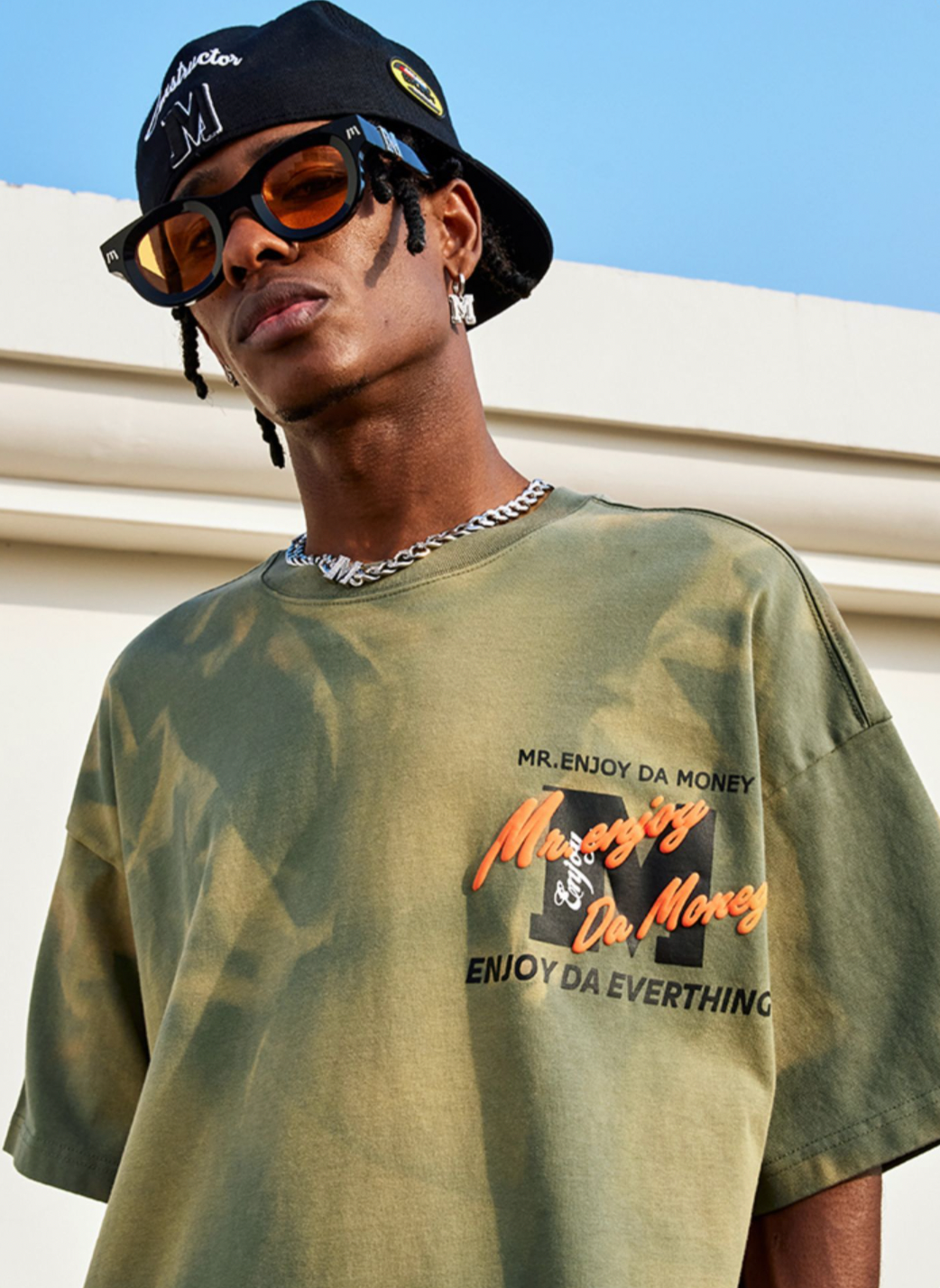 MEDM Tie Dye 3D Foam Tee