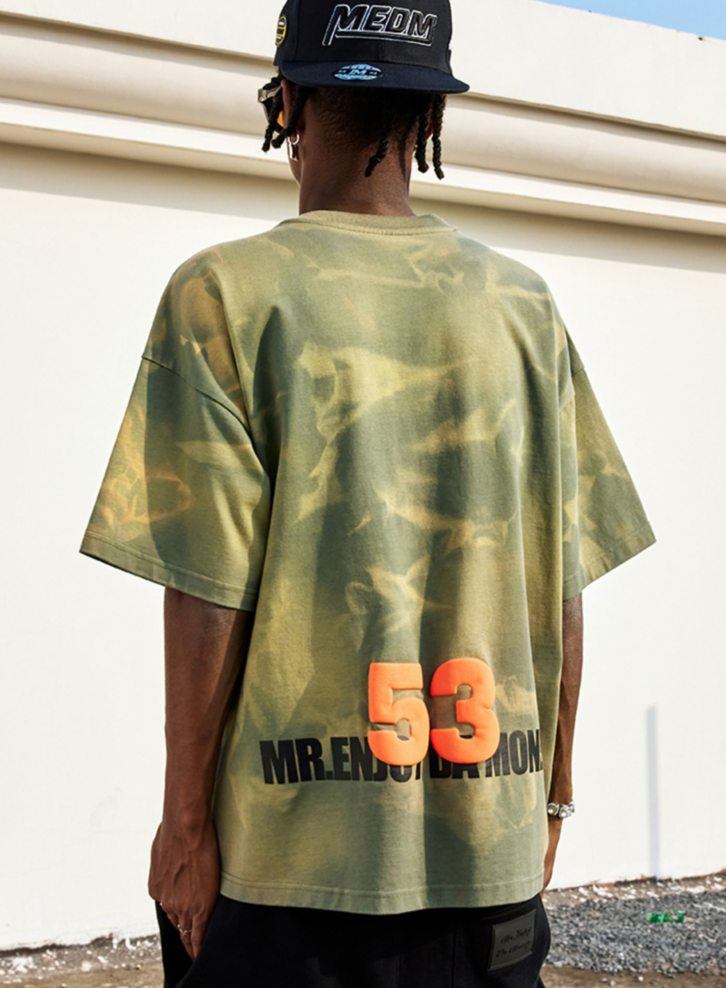 MEDM Tie Dye 3D Foam Tee