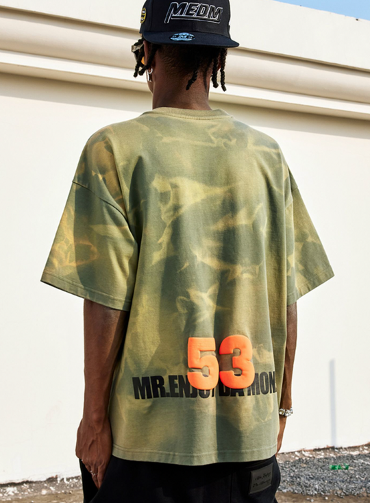 MEDM Tie Dye 3D Foam Tee