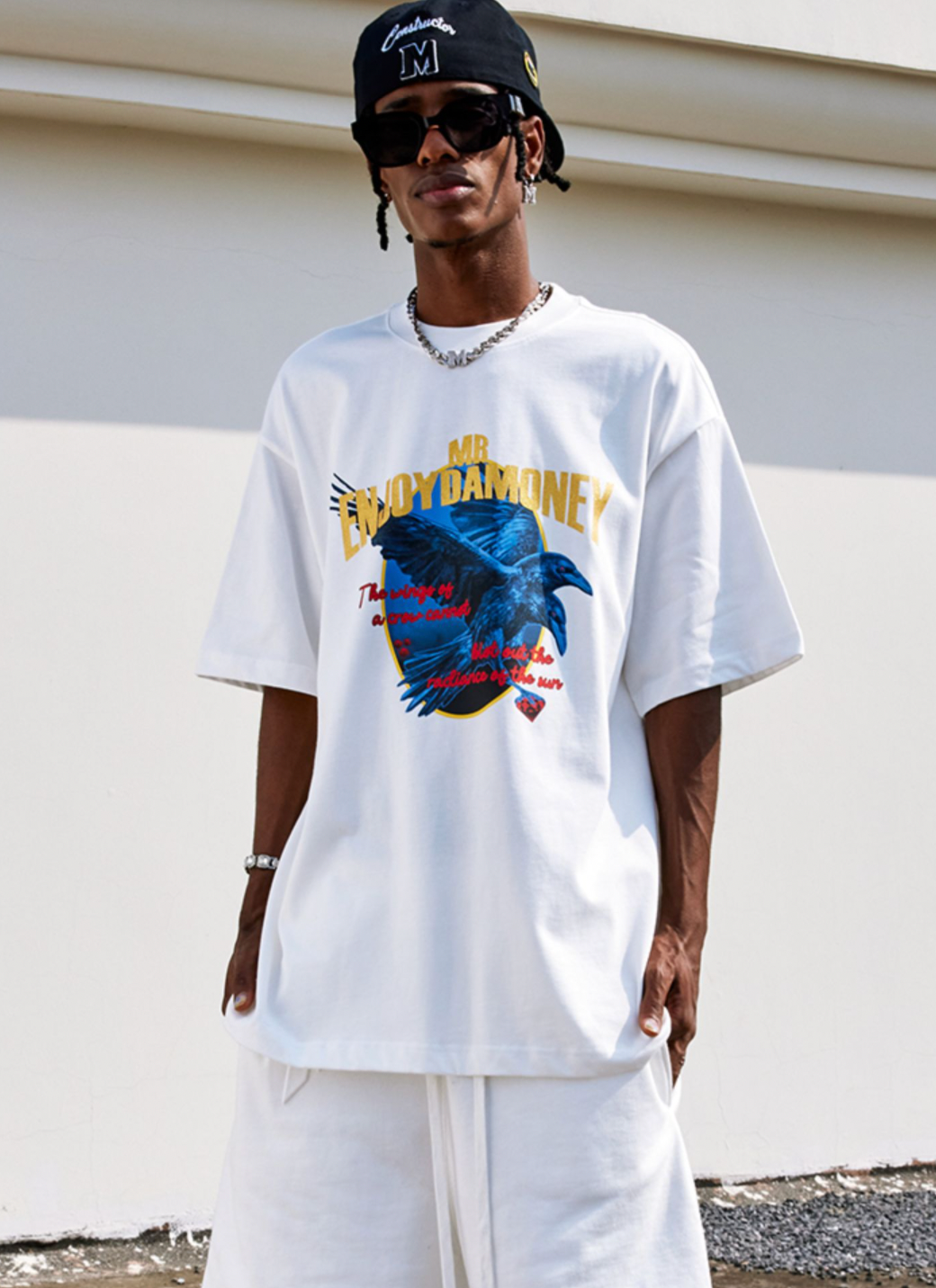 MEDM Bronzing Printing Gold Tee