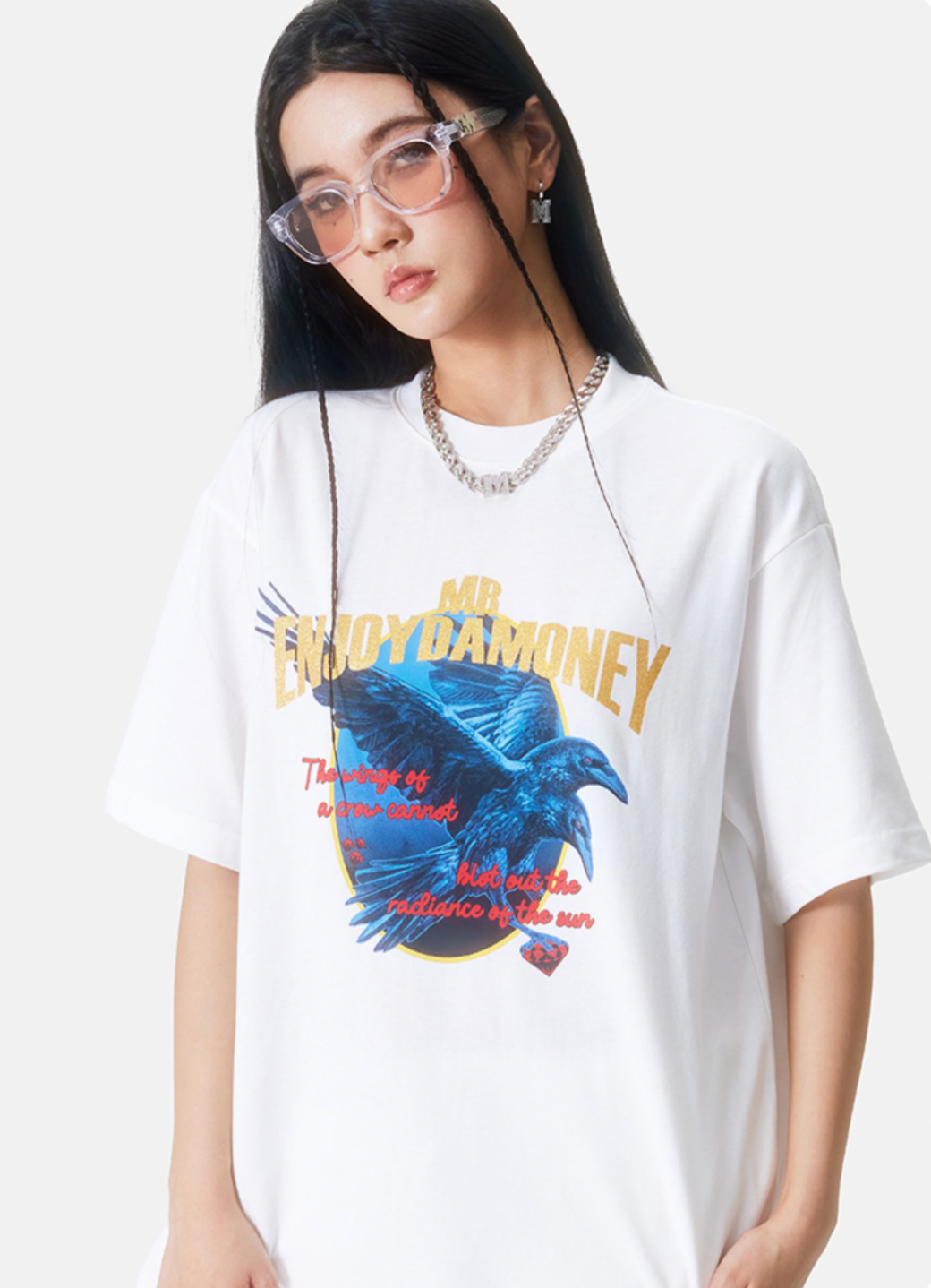 MEDM Bronzing Printing Gold Tee