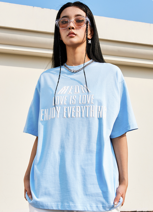 MEDM 3D Letter Tee