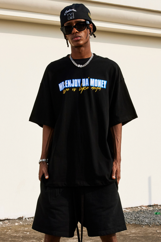 MEDM Gradient Electrostatic Flocking Tee