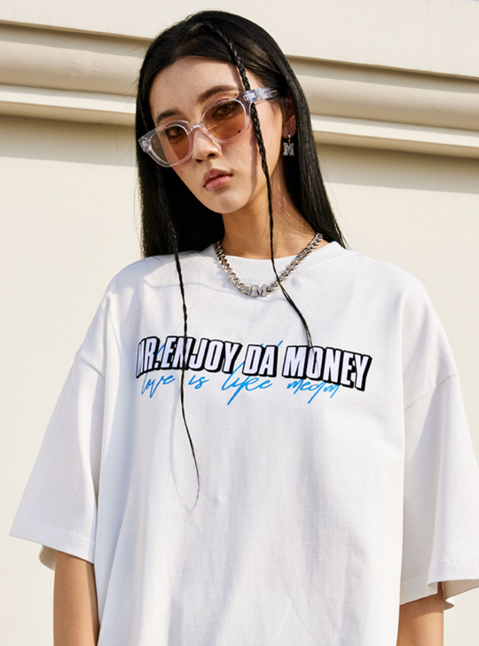 MEDM Gradient Electrostatic Flocking Tee