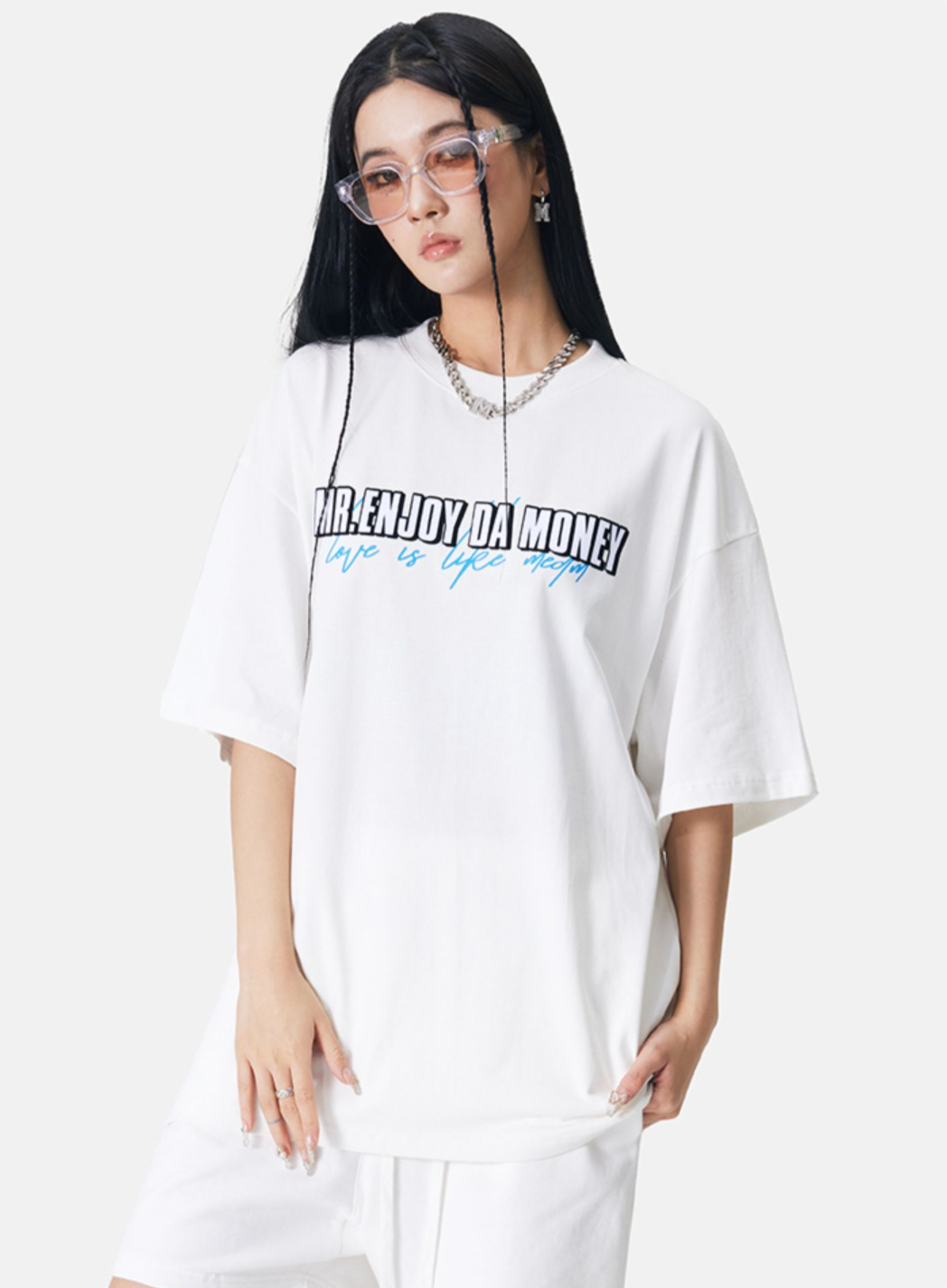 MEDM Gradient Electrostatic Flocking Tee