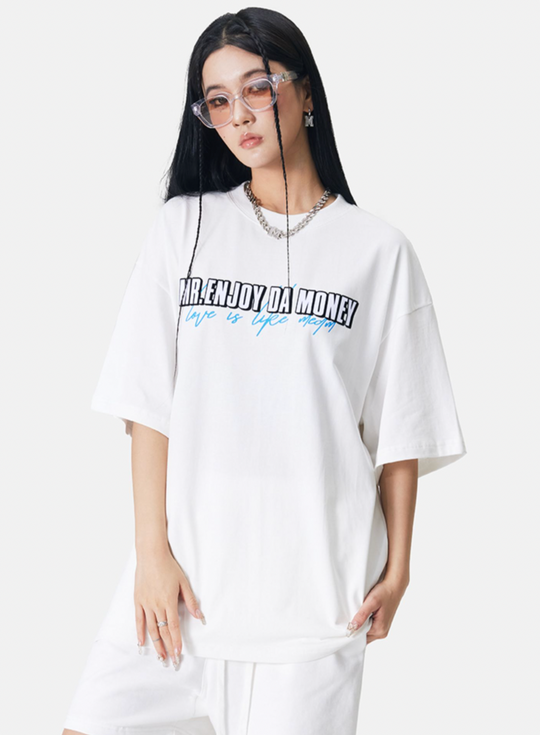 MEDM Gradient Electrostatic Flocking Tee