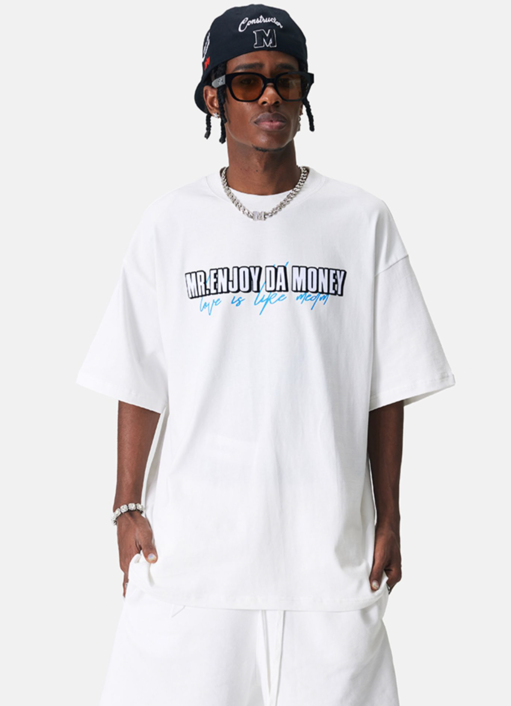 MEDM Gradient Electrostatic Flocking Tee